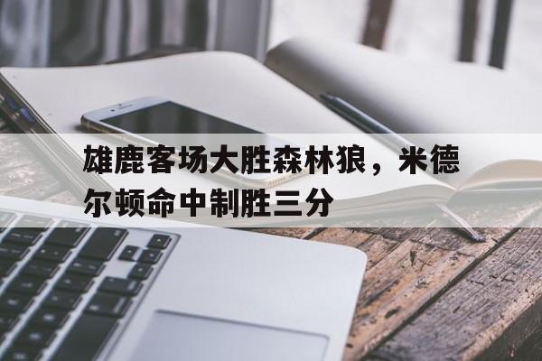 雄鹿客场大胜森林狼，米德尔顿命中制胜三分
